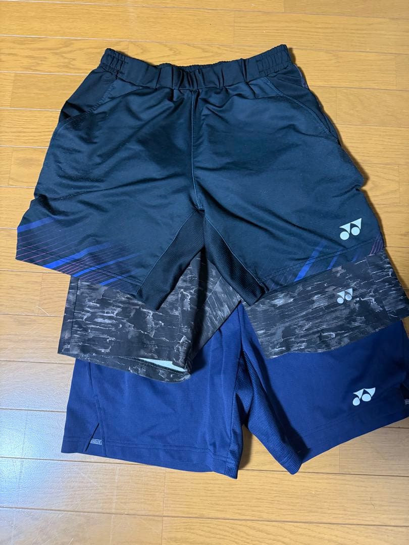 バドミントン　ハーフパンツ　3点セット