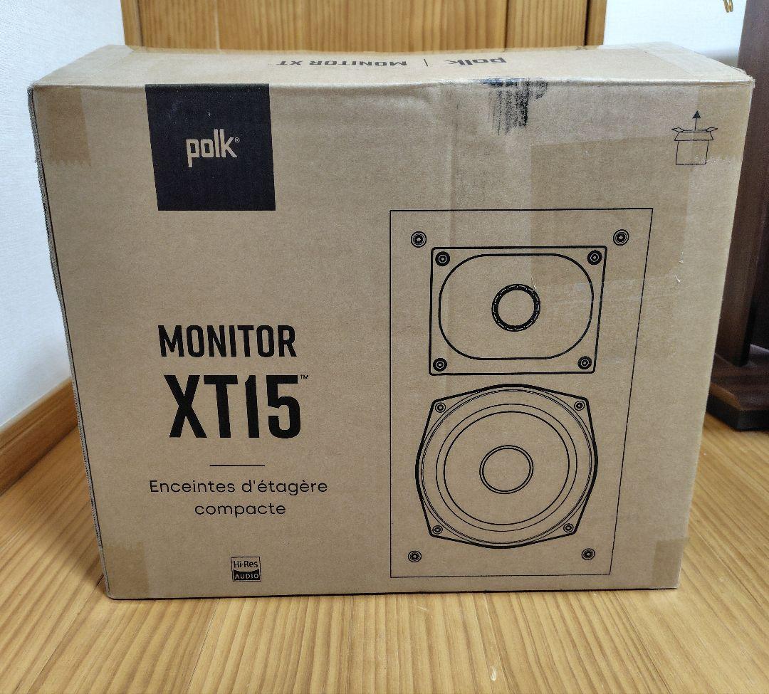 【美品】Polk Monitor XT15 スピーカー【2025年製造】