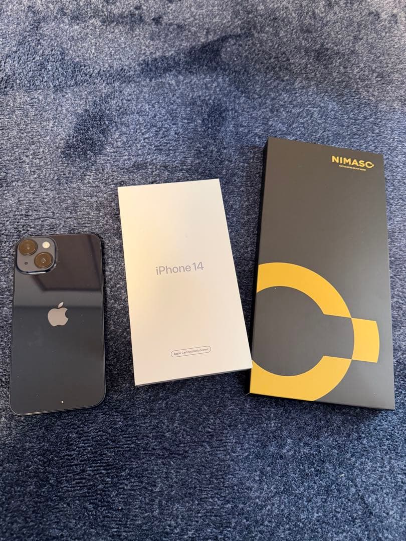 iPhone14 128GB ブラック　SIMフリー　ほぼ未使用　極美品