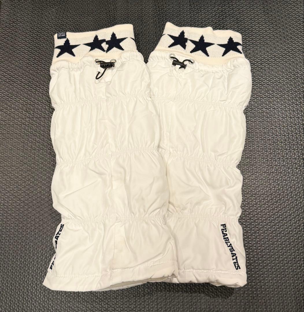 PEARLY GATES レッグウォーマー&ミトン(手袋)