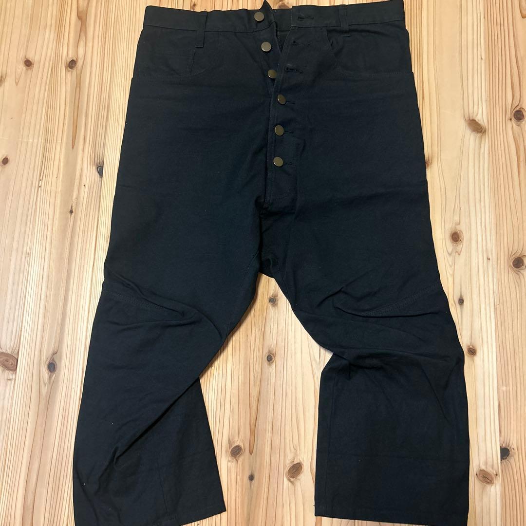 クリストファーネメス　サルエルパンツ　ブラック