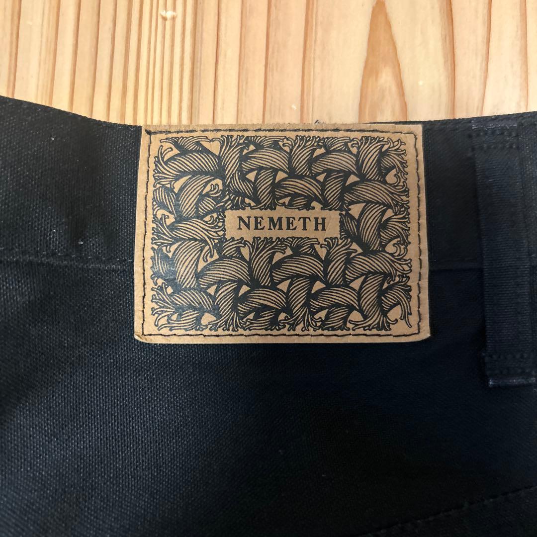 クリストファーネメス　サルエルパンツ　ブラック