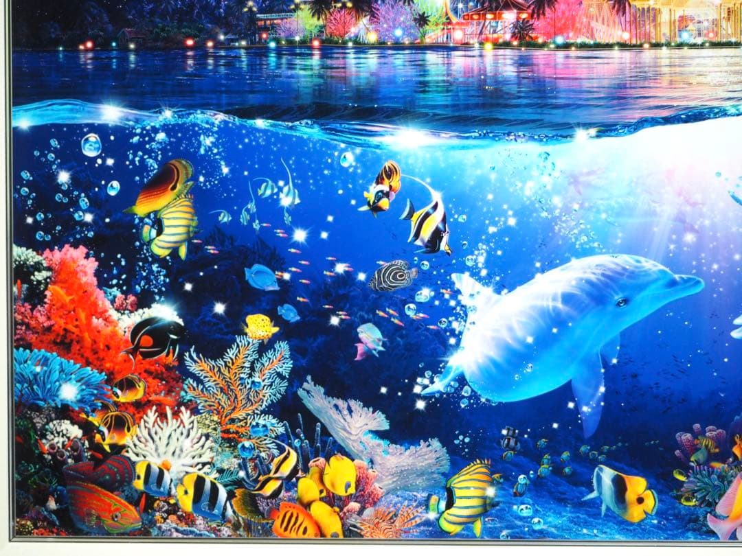 い*ん様 真作■クリスチャンラッセン 最高傑作 版画 ドリームタイム L■絵画