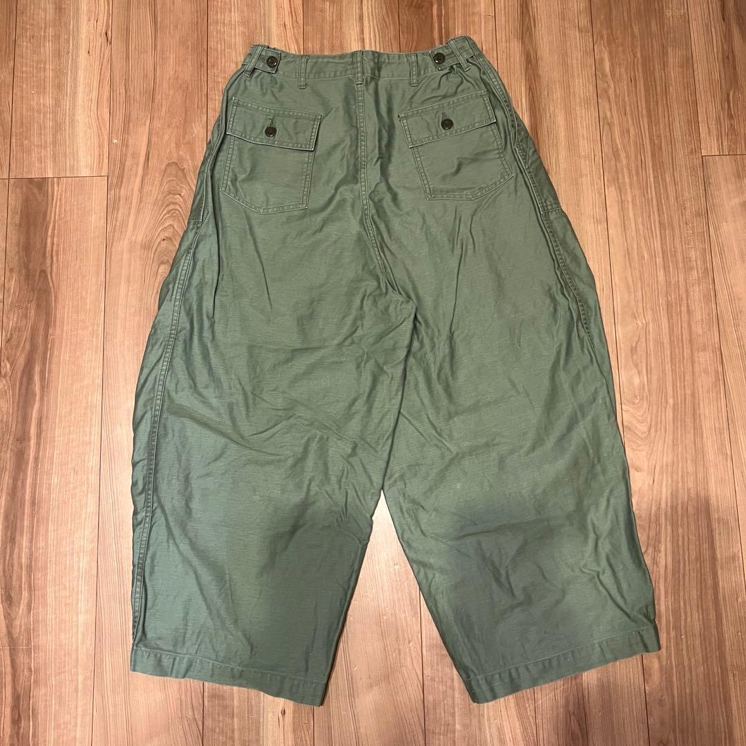 Needles ヒザデルパンツ サイズ1 カーキ 美品