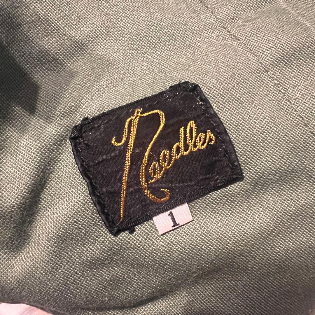 Needles ヒザデルパンツ サイズ1 カーキ 美品