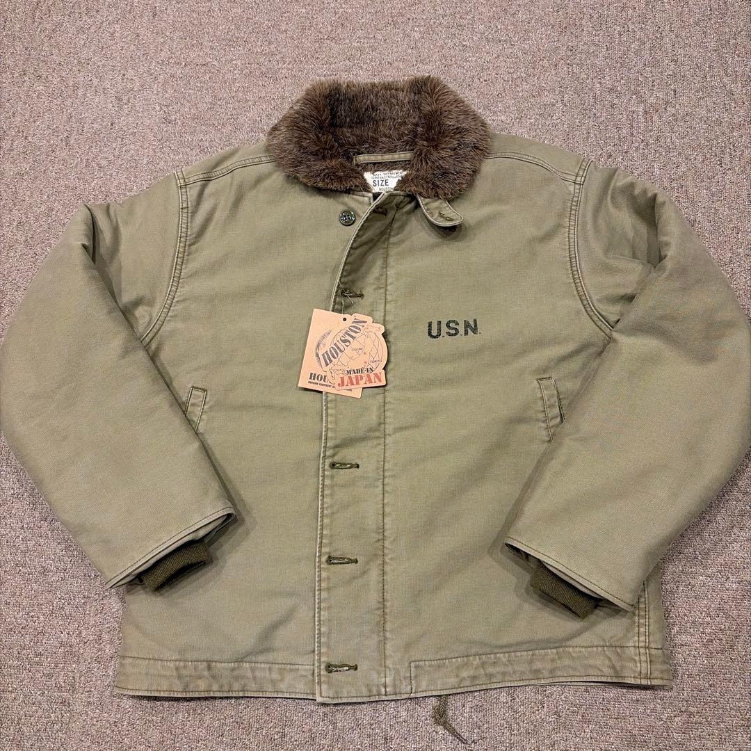 Houston N-1デッキジャケット　TAN 40 日本製