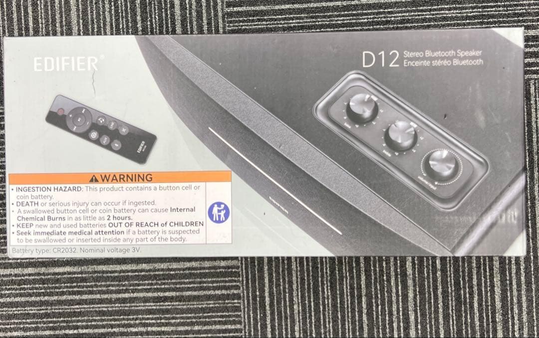 261373 Edifier D12 Bluetooth5.0スピーカー 黒