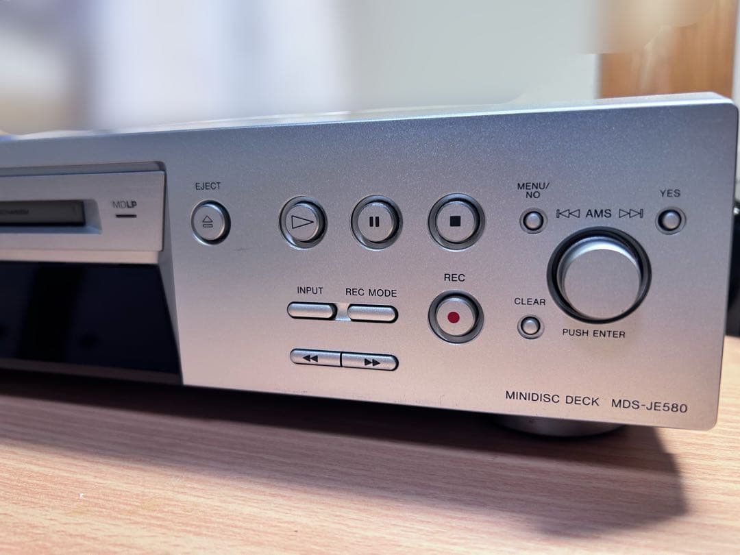 【整備済】SONY MDデッキ MDS-JE580