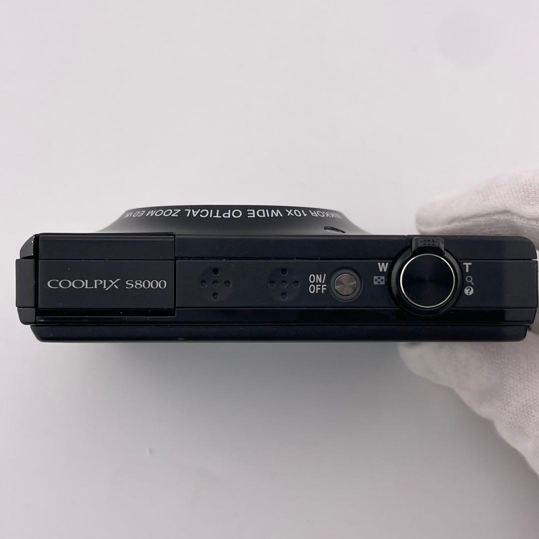 実写美⭕️訳あり【動作確認済】Nikon COOLPIX S8000 ブラック