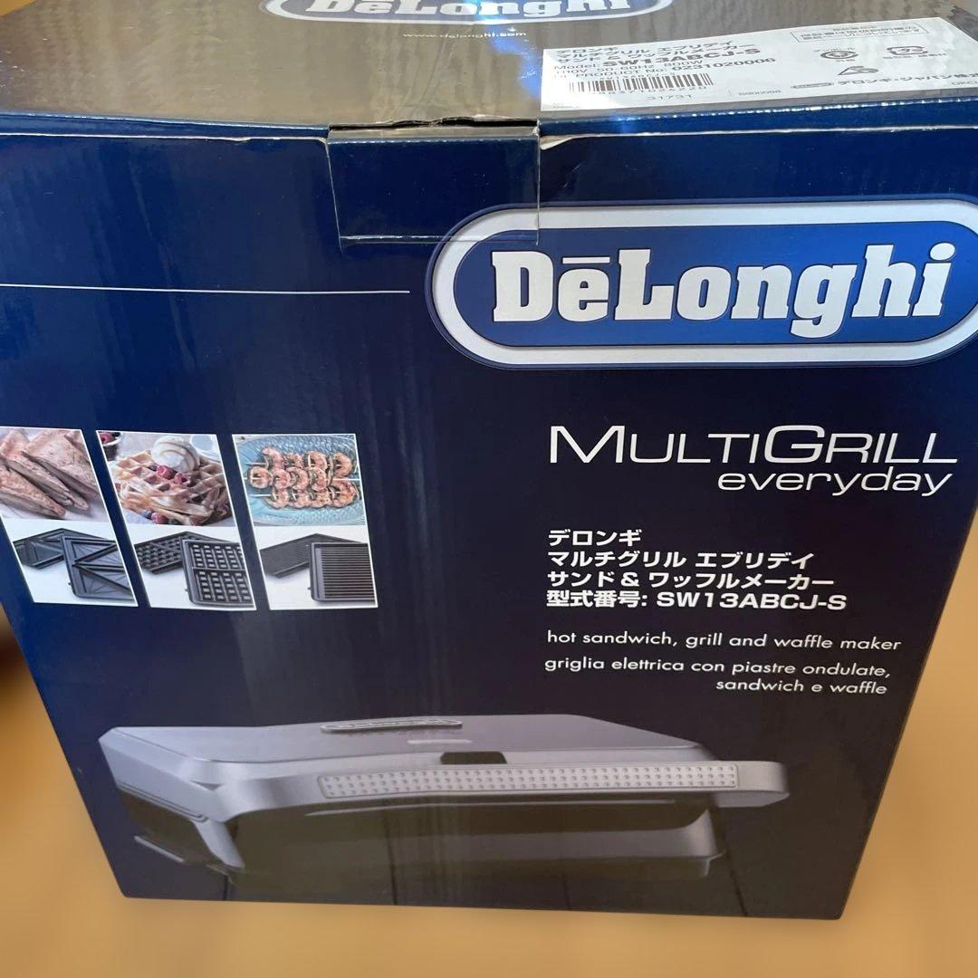 デロンギ　マルチグリル　エブリデイサンド＆ワッフルメーカー