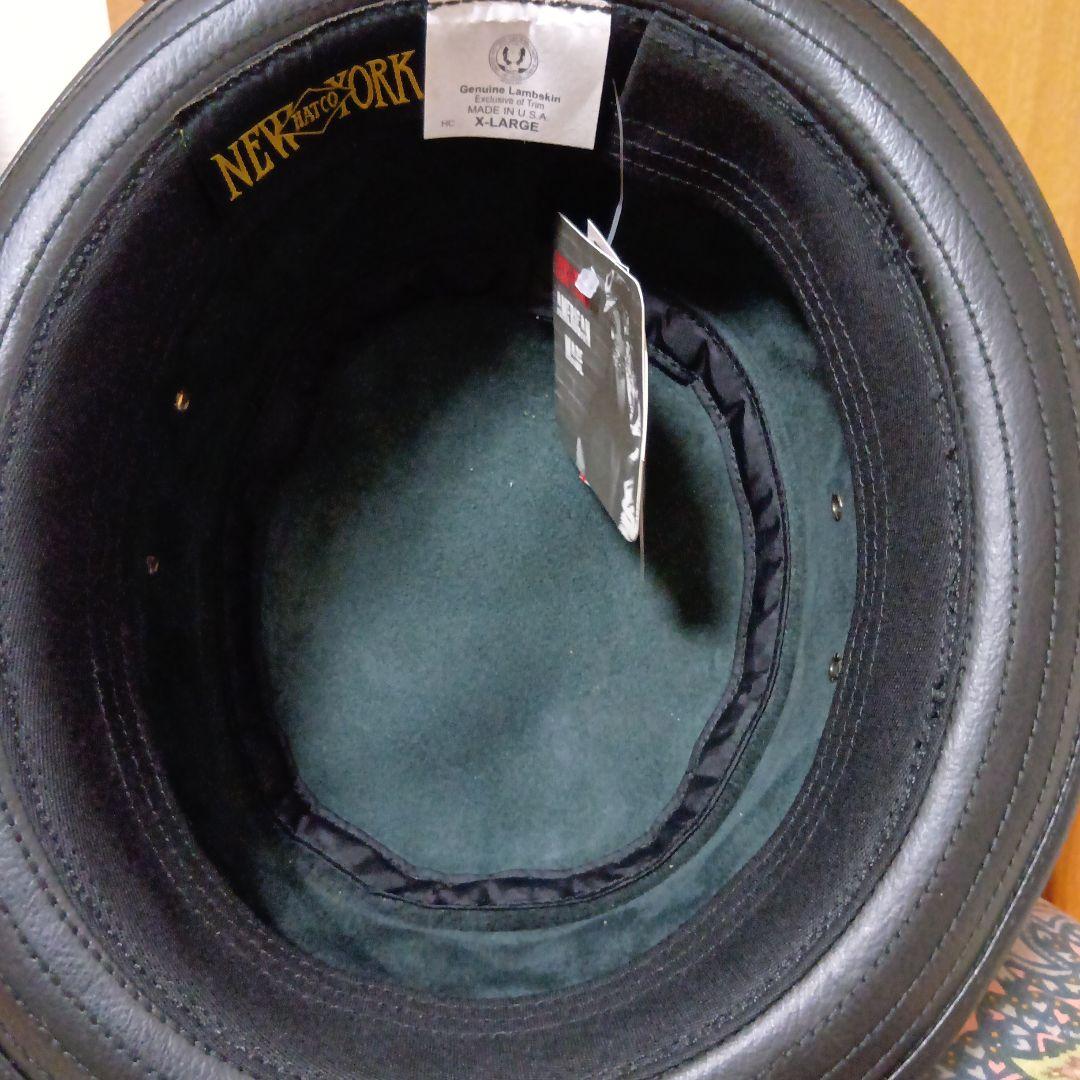 NEW YORK HAT ニューヨークハット ラムスキンスティンジーハット