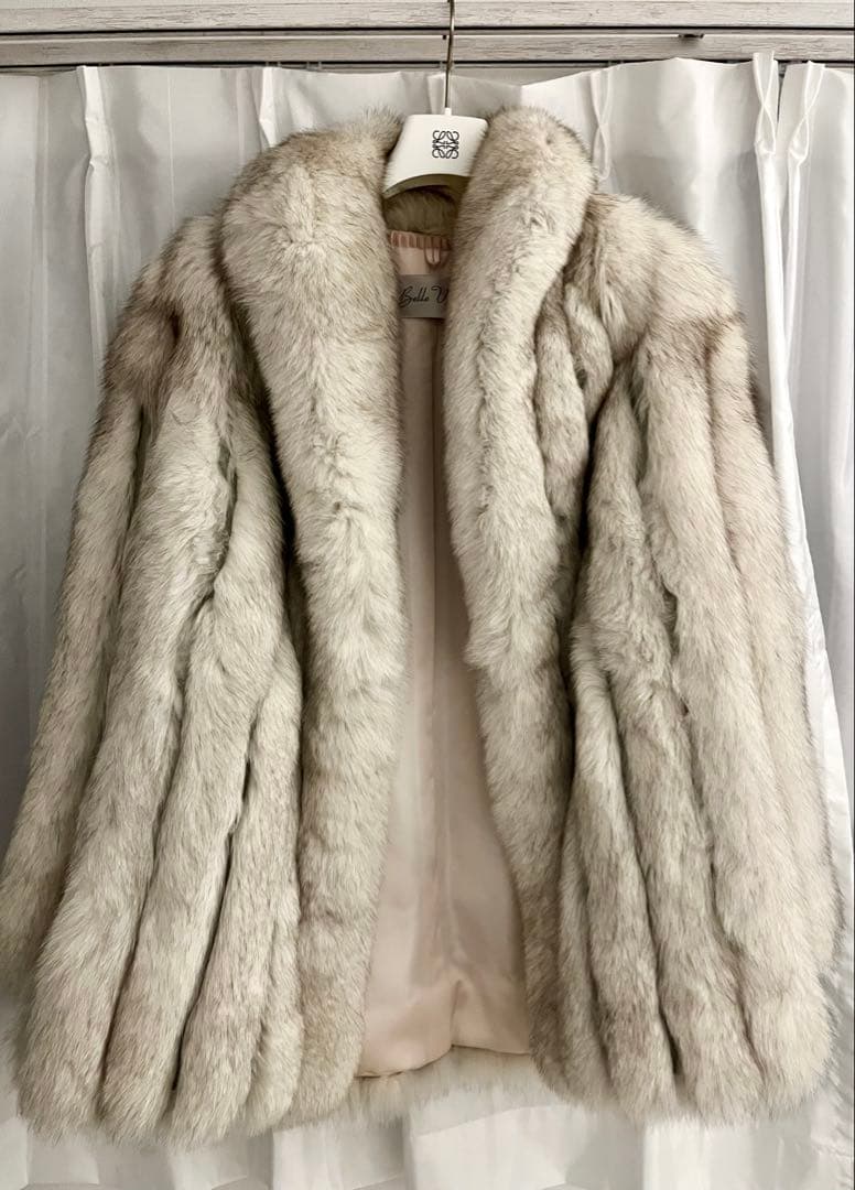 ブルーフォックス SAGA FOX 最高級 毛皮