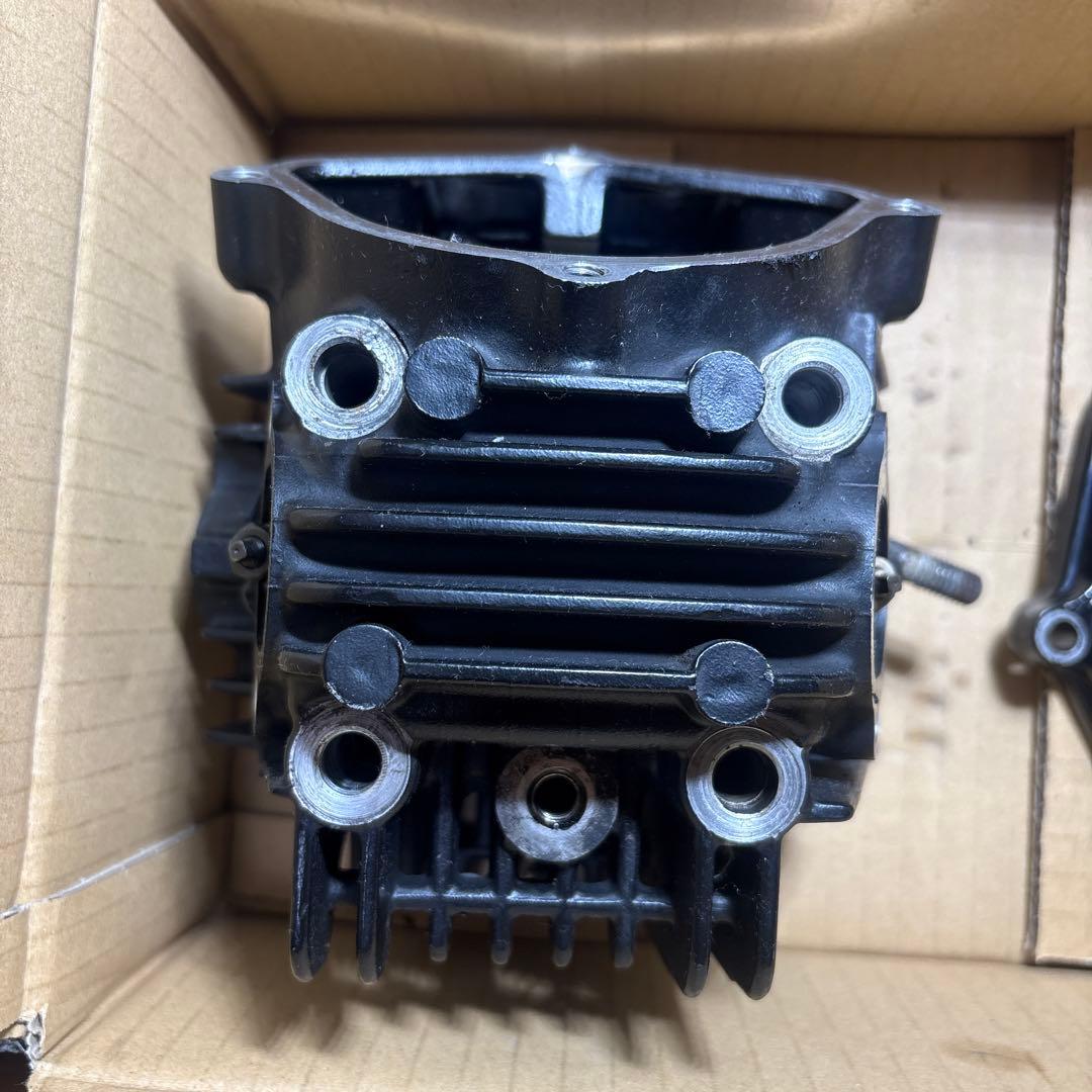 KSR110純正ヘッド KAZE125純正ボアアップシリンダ ピストン