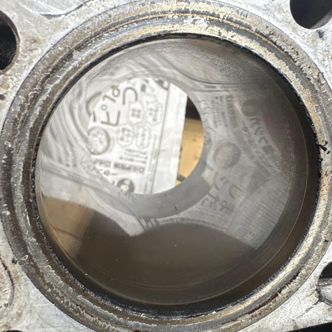 KSR110純正ヘッド KAZE125純正ボアアップシリンダ ピストン