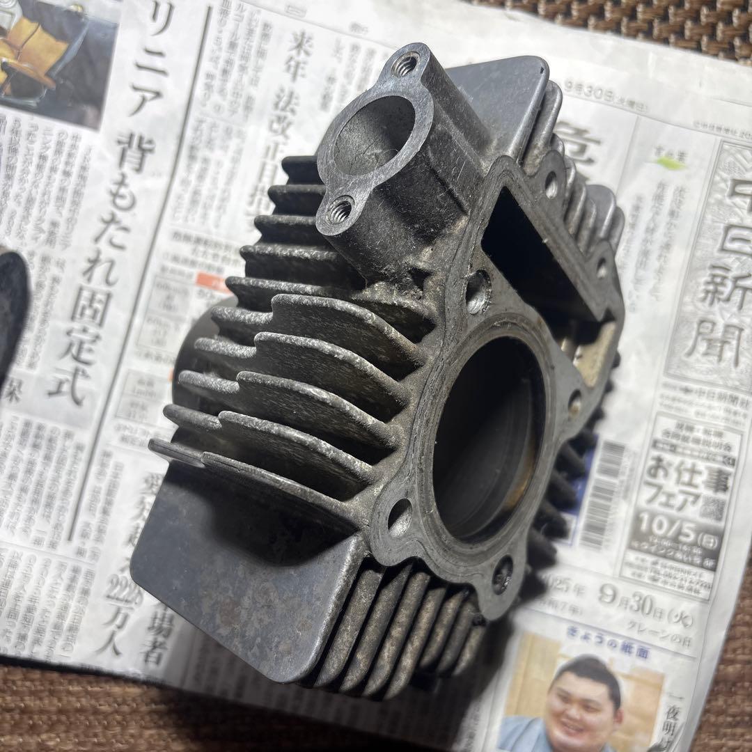 KSR110純正ヘッド KAZE125純正ボアアップシリンダ ピストン