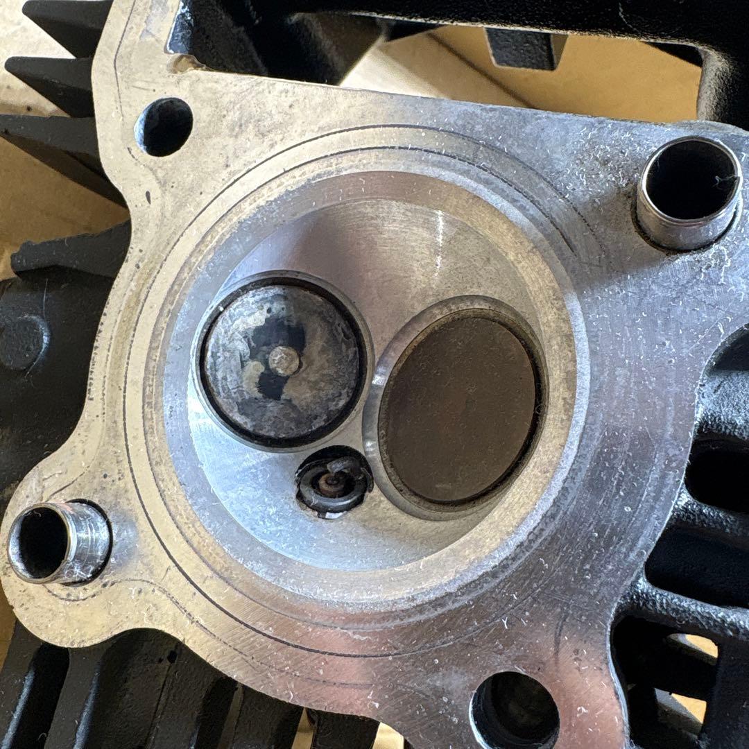 KSR110純正ヘッド KAZE125純正ボアアップシリンダ ピストン