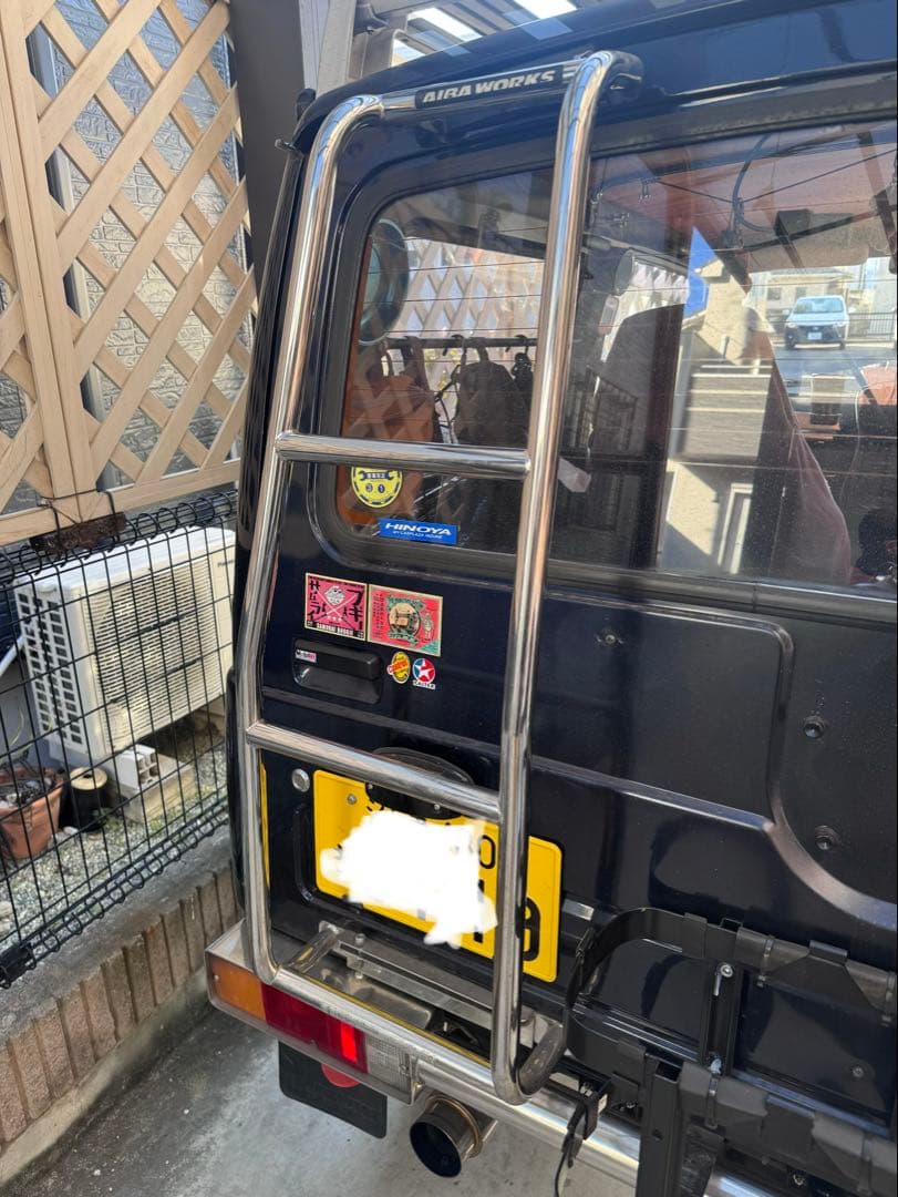 ja11 ジムニー　アイバワークス　ja12 sj30 リアラダー