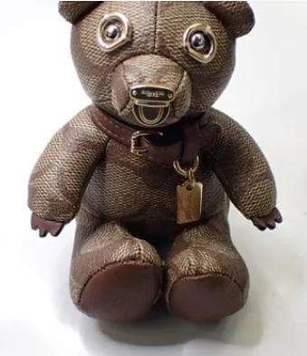 COACH シグネチャー（小物）・ベア　チャーム　キーホルダー