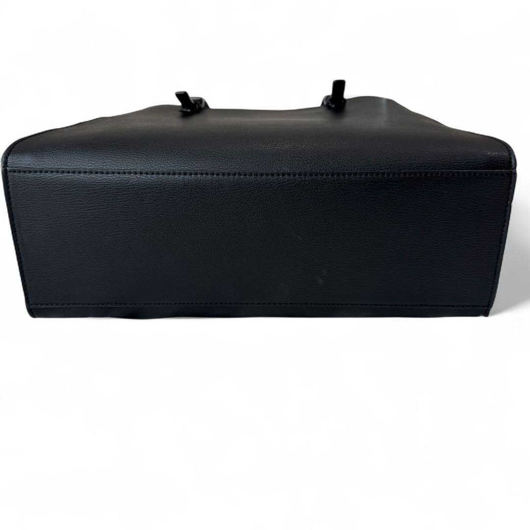 【美品】CHARLES & KEITH✨ブラック ビジネス バッグ トート A4