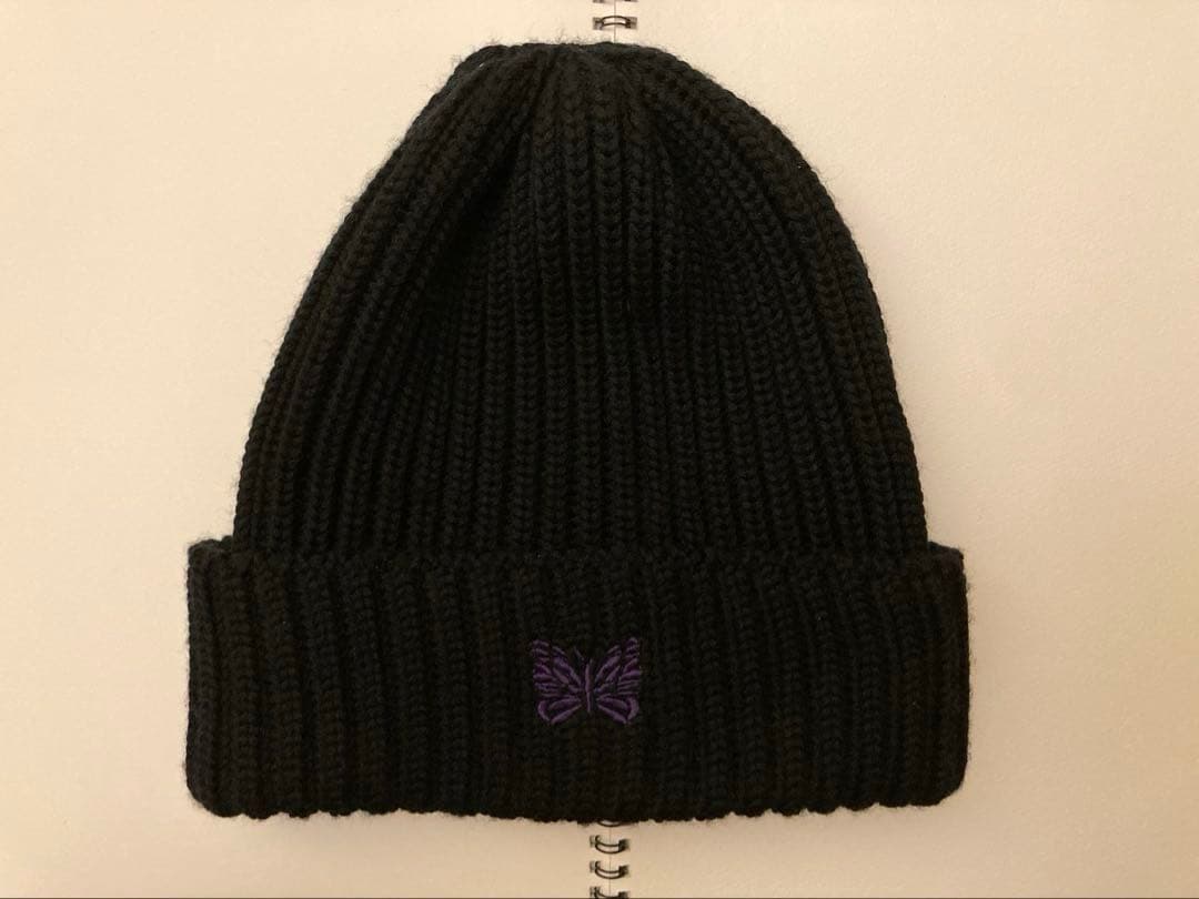 needles ニット帽　ブラック