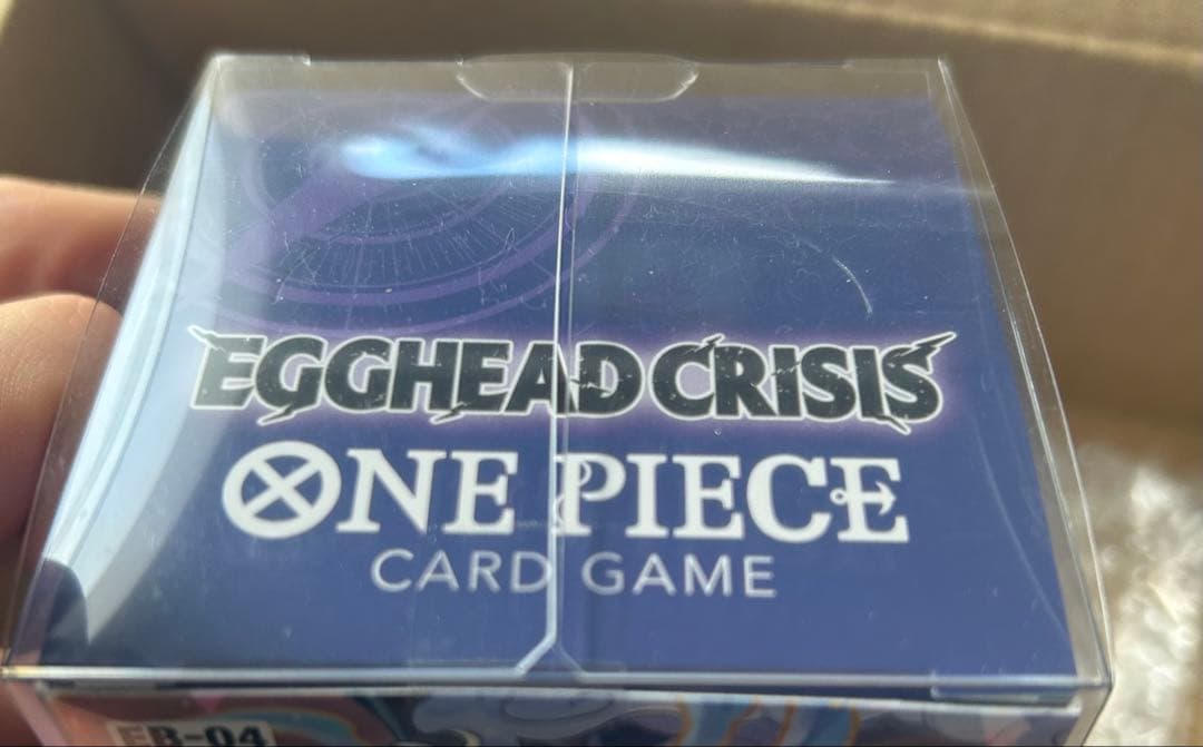 ワンピース カード EGGHEAD CRISIS 未開封 1box ケース入り