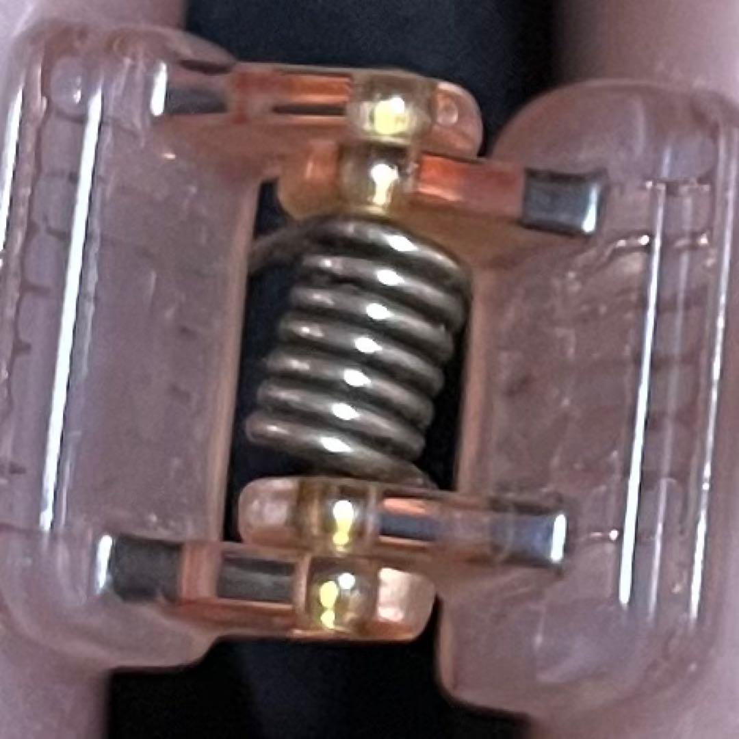 アレクサンドルドゥパリ ヘアクリップ　ラインストーン　ピンク　 L