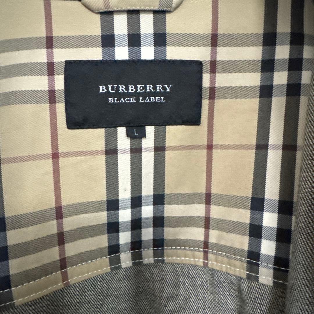 バーバリーブラックレーベル デニムジャケット