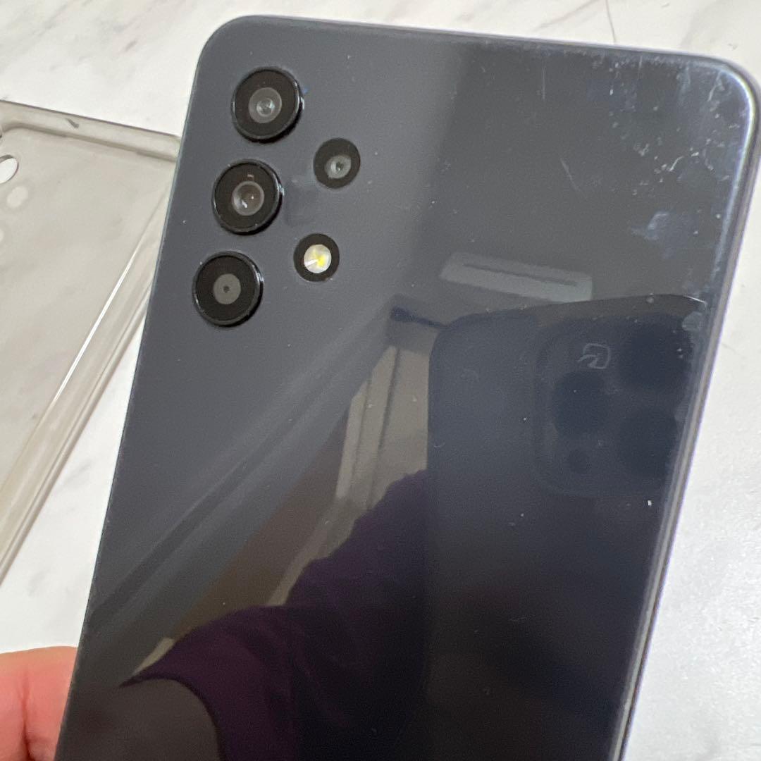 Galaxy A32 本体 クリアケース付き