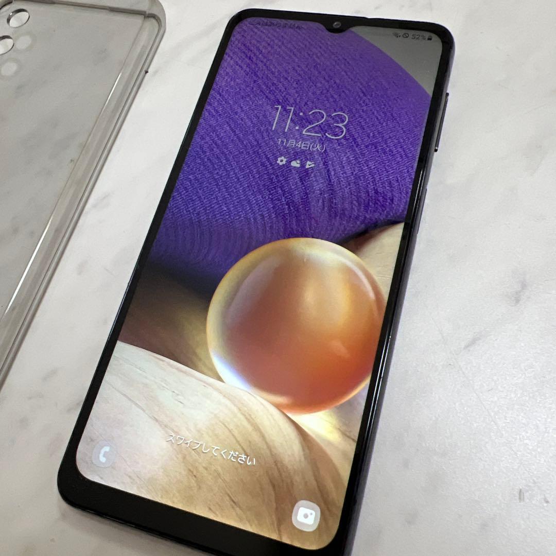 Galaxy A32 本体 クリアケース付き