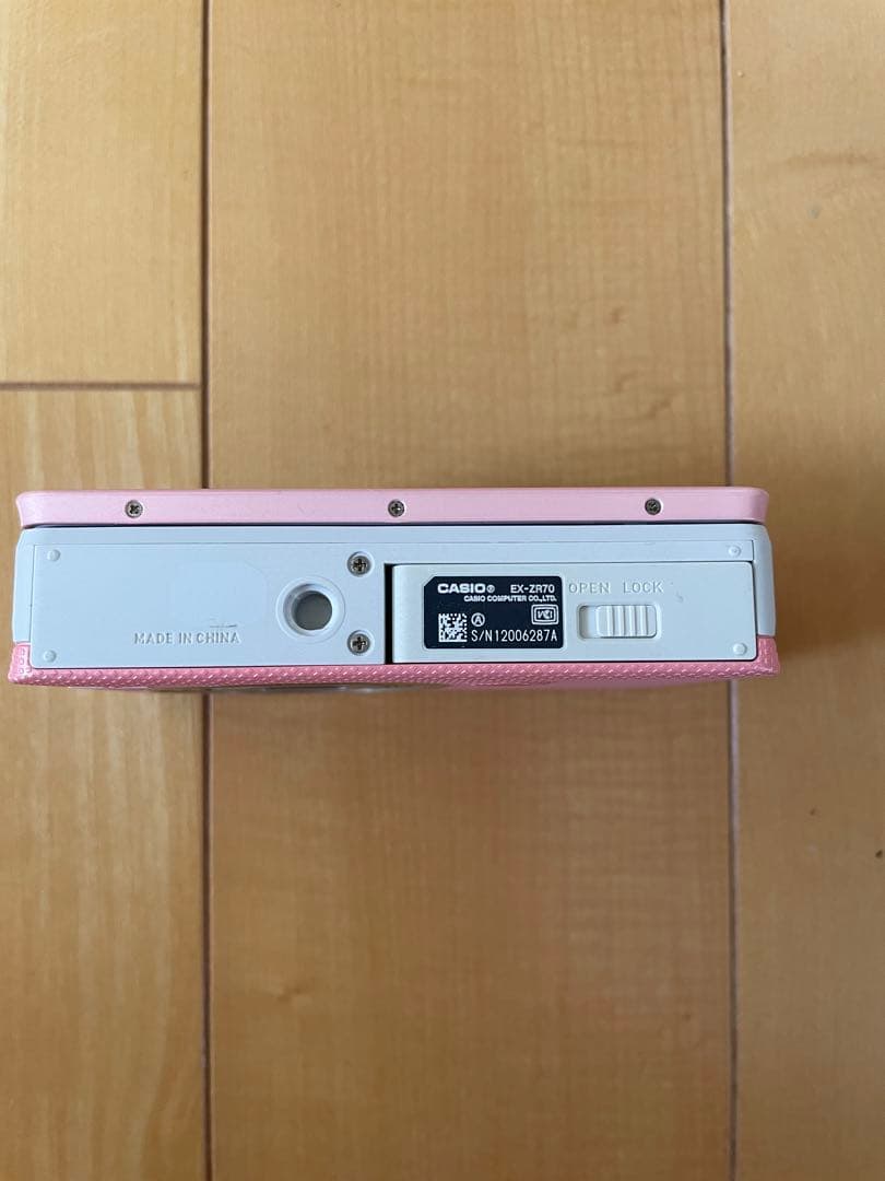 【美品】CASIO デジタルカメラ EXILIM EX-ZR70 ピンク 自撮