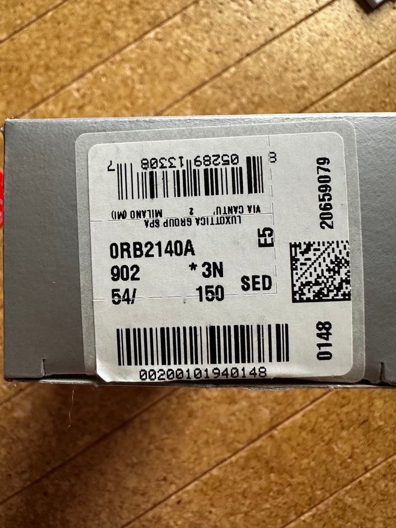 【新品同様】Ray-Ban WAYFARER RB2140-A 902　54