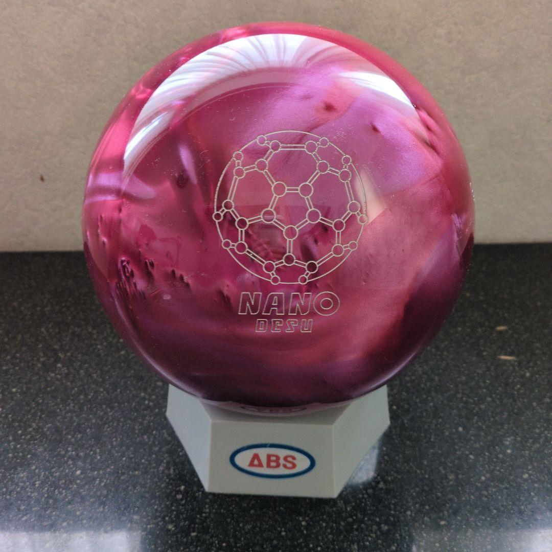 ABS Accu Spare ボウリングスペアボール　 14ポンド ピンク　新品