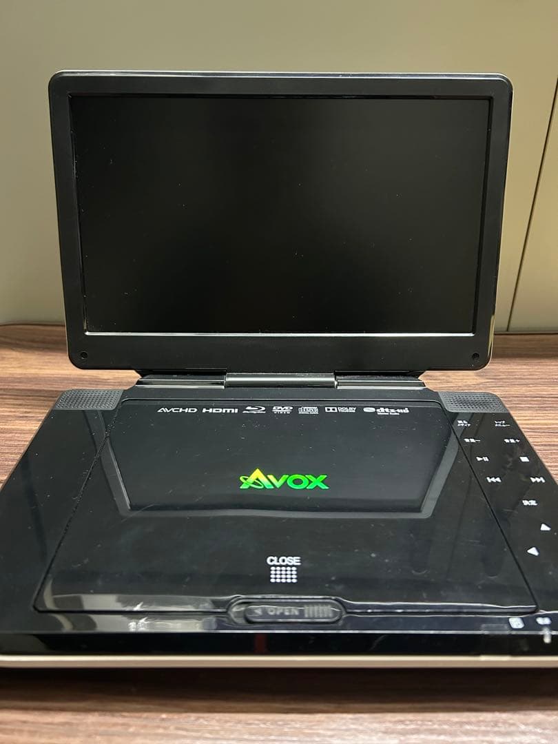 Avox ポータブルブルーレイディスクプレーヤー APBD-1030HW