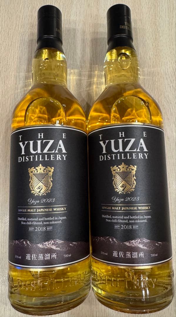 遊佐 THE YUZA シングルモルト　2023 2本セット