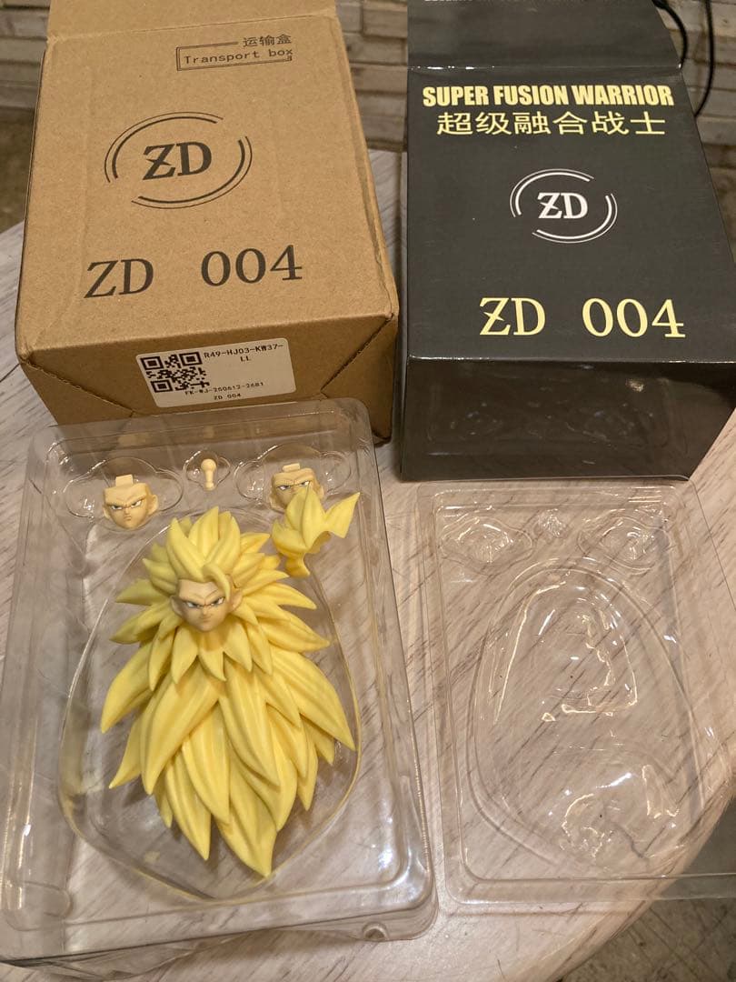 S.H.Figuarts用スーパーサイヤ人3孫悟空カスタムヘッド