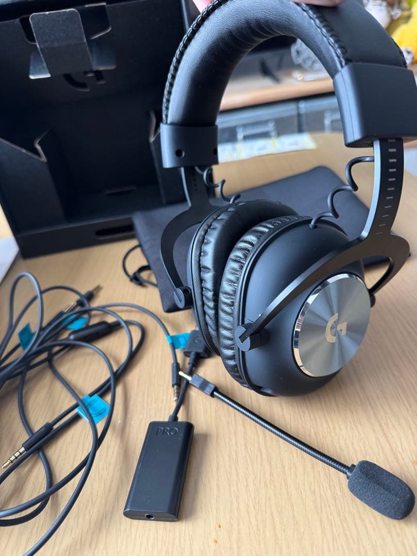 (ほぼ新品)Logicool PRO X ゲーミングヘッドセット