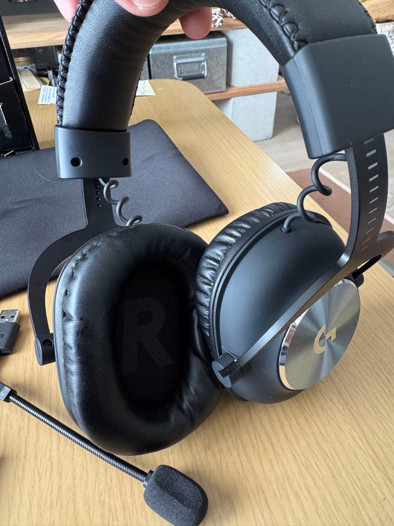 (ほぼ新品)Logicool PRO X ゲーミングヘッドセット