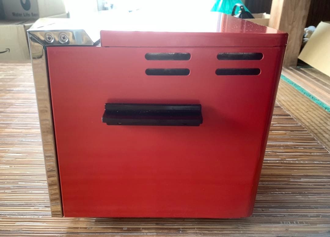 天火オーブン　ヨートー ガスオーブン 赤　未使用品　長期保管