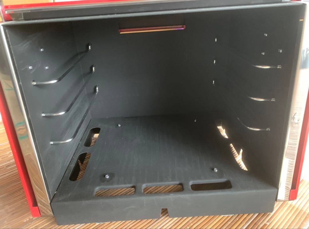 天火オーブン　ヨートー ガスオーブン 赤　未使用品　長期保管