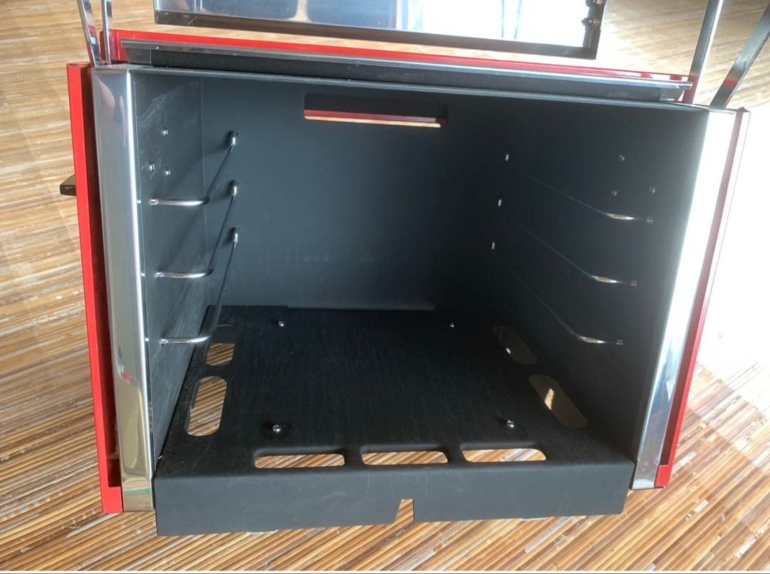 天火オーブン　ヨートー ガスオーブン 赤　未使用品　長期保管