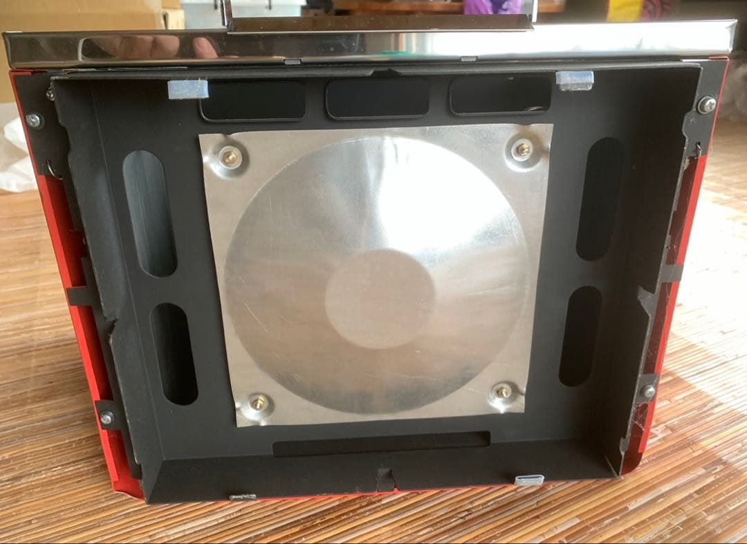 天火オーブン　ヨートー ガスオーブン 赤　未使用品　長期保管