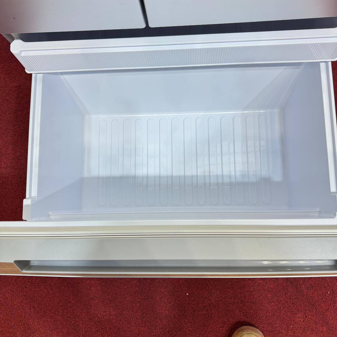 東京23区送料無料　超美品シャープ６ドア観音開き冷蔵庫　2021年製　457L