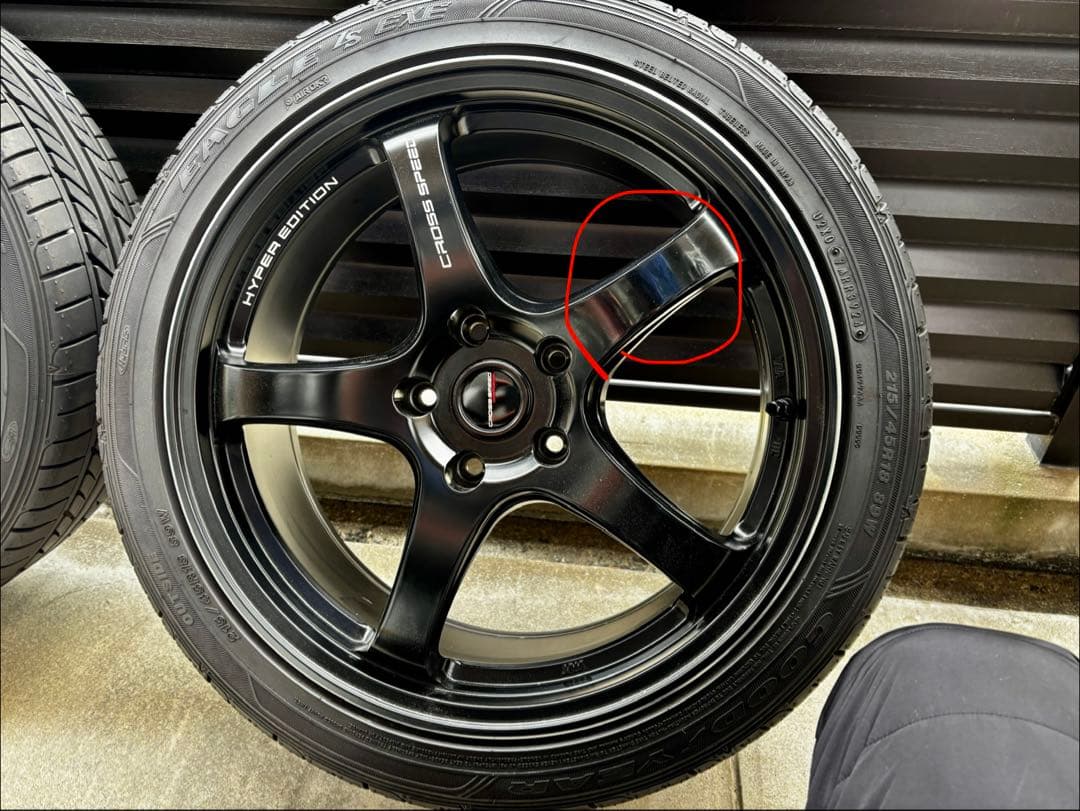 18インチ ホイールセット グッドイヤータイヤ付き