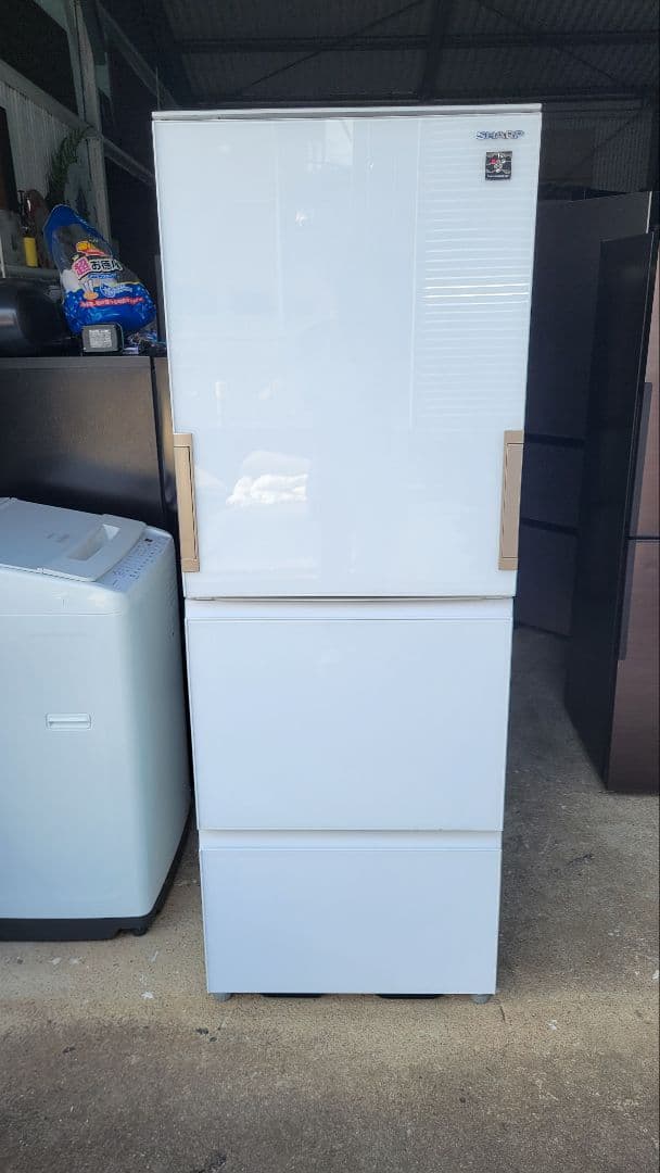 SHARP冷蔵庫✨両側開き 350L 2021年
