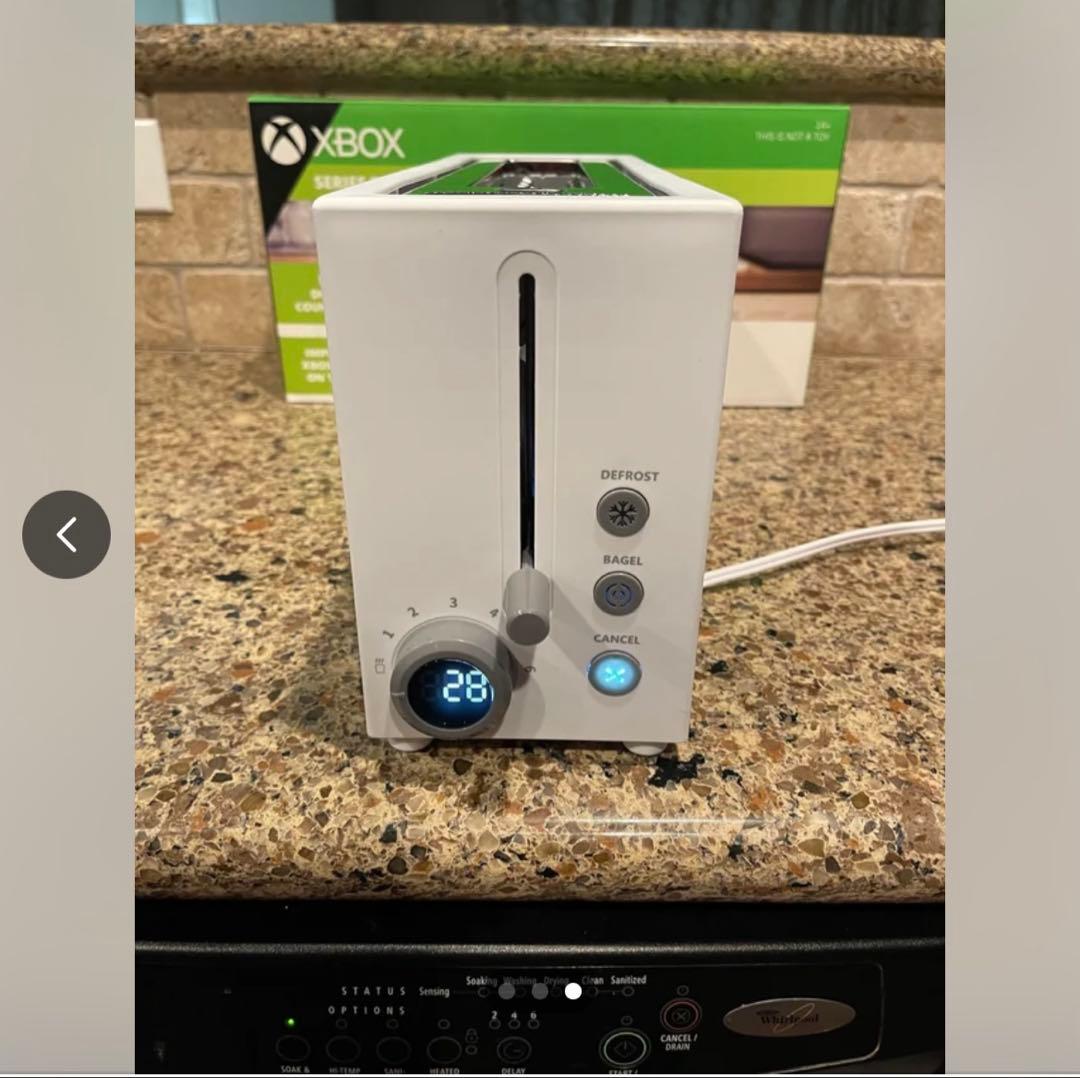 新品未使用 未開封 Xbox Series S トースター ホワイト