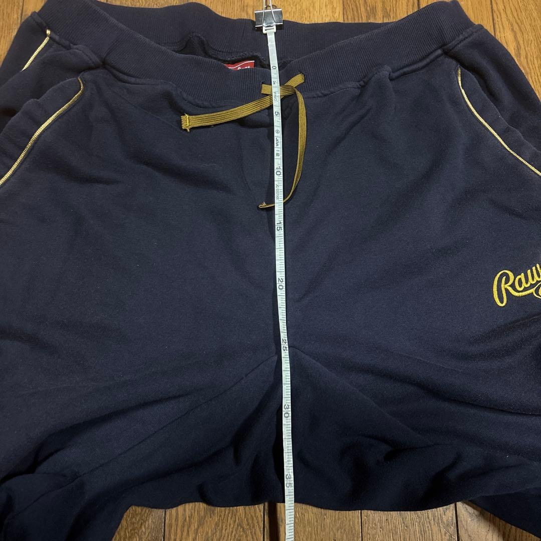 ローリングス／メンズスウェットジャージセット紺黒／XO