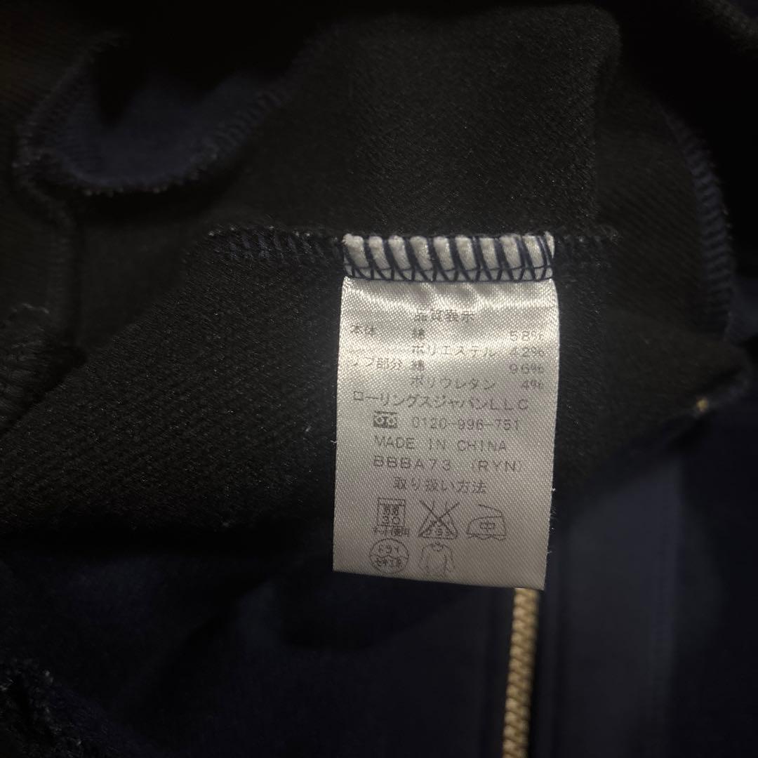 ローリングス／メンズスウェットジャージセット紺黒／XO