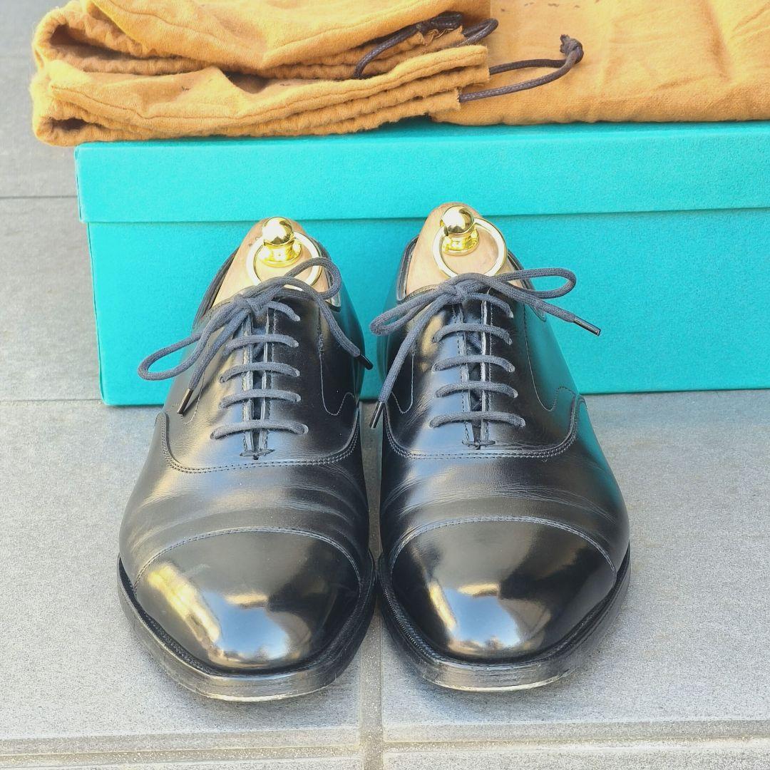 【美品】EdwardGreen チェルシー黒 82ラスト UK5E 定価20万超