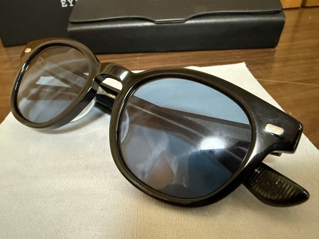 EYEVAN アイヴァン Arcadeサングラス ブラック ブルーレンズ