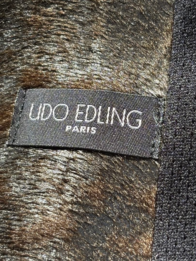 UDO EDLING ウド・エドリング♦︎フェイクファーロングコートイタリア製